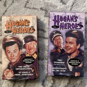 Hogan's Heroes Vol. 1 & 2 VHS Set